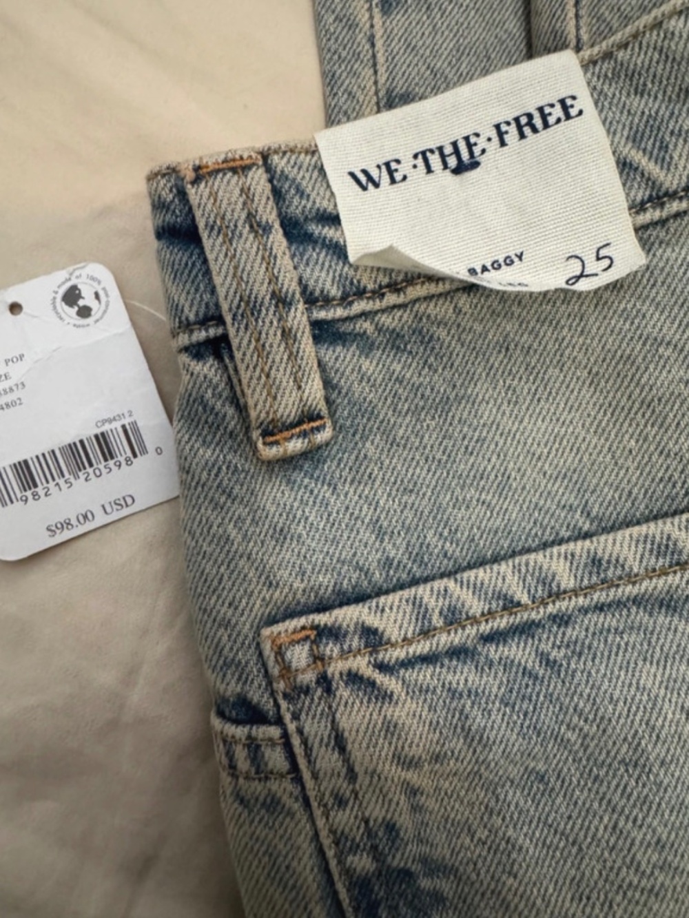 Free people Tinsley high waisted jeans